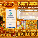 BUKTI WITHDRAW LILINTOGEL KEMENANGAN JACKPOT DI MAHJONG WAYS 23 APRIL 2026