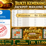 BUKTI WITHDRAW LILINTOGEL KEMENANGAN JACKPOT DI MAHJONG WAYS 28 APRIL 2026