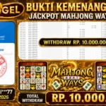 BUKTI WITHDRAW LILINTOGEL KEMENANGAN JACKPOT DI MAHJONG WAYS 09 May 2026