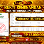 BUKTI WITHDRAW LILINTOGEL KEMENANGAN JACKPOT DI HONGKONG POOLS 14 June 2026