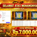 BUKTI WITHDRAW LILINTOGEL KEMENANGAN JACKPOT DI Mahjong Wins 3 – Black Scatter 24 June 2026