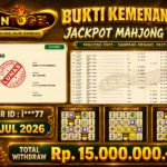 BUKTI WITHDRAW LILINTOGEL KEMENANGAN JACKPOT DI MAHJONG WAYS 23 Juli 2026