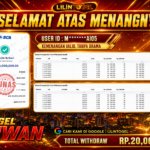 BUKTI WITHDRAW LILINTOGEL KEMENANGAN JACKPOT DI TOGEL TAIWAN 21 Juli 2026