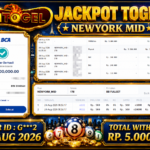 BUKTI WITHDRAW LILINTOGEL KEMENANGAN JACKPOT DI NEWYORK MID 24 AUG 2026