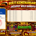 BUKTI WITHDRAW LILINTOGEL KEMENANGAN JACKPOT DI WILD BANDITO 19 Aug 2026