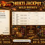 BUKTI WITHDRAW LILINTOGEL KEMENANGAN JACKPOT DI WILD BOUNTY 29 Aug 2026
